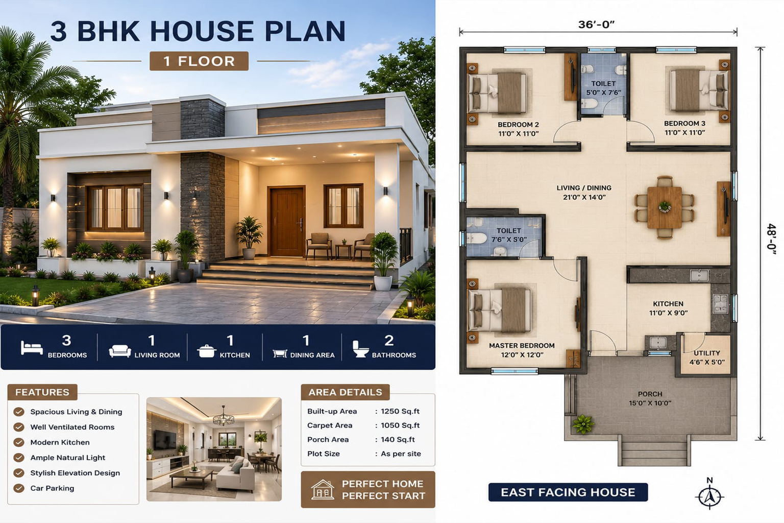 Residential project illustration