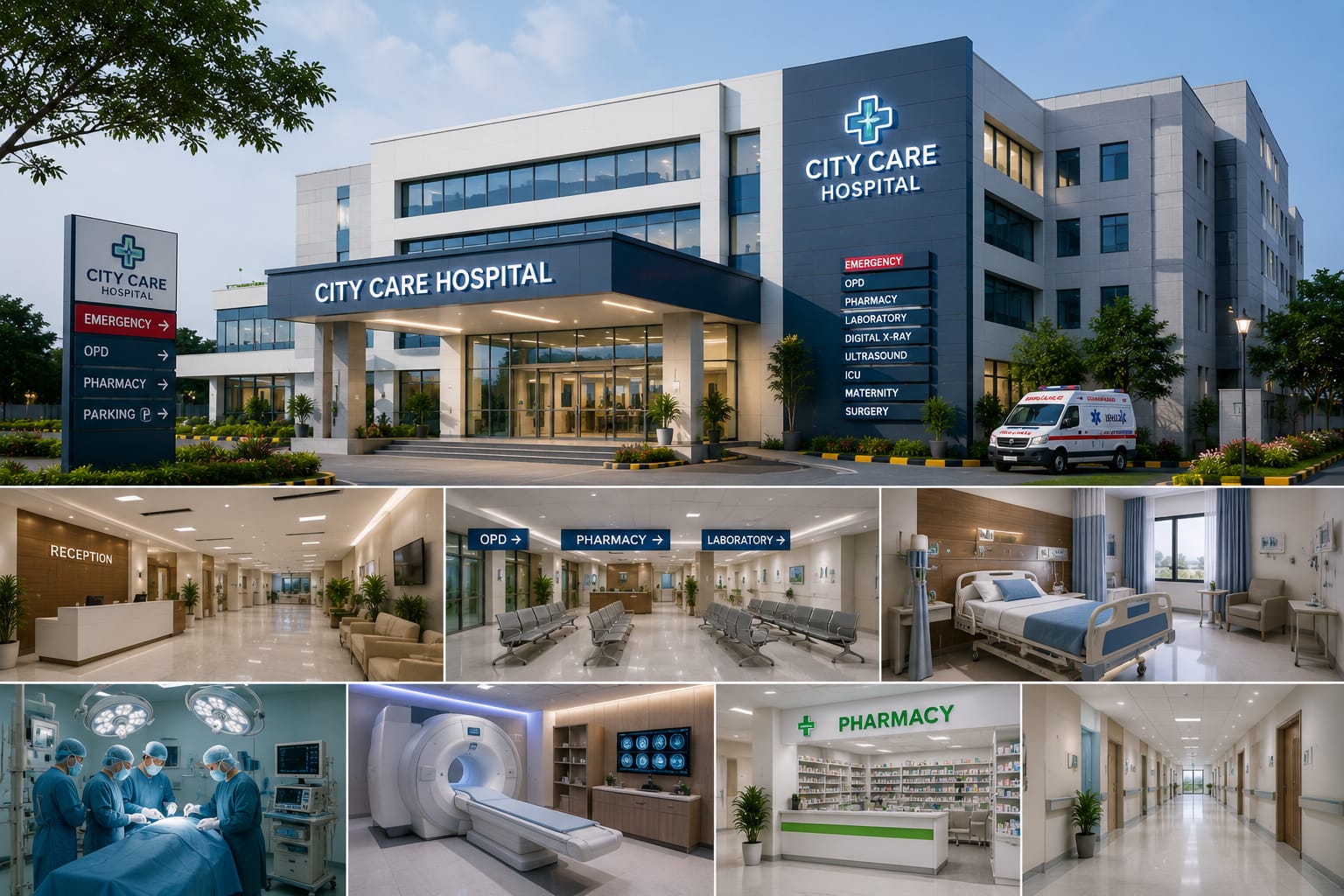 Commercial project illustration